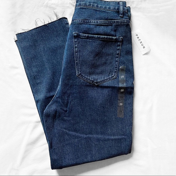 PacSun High Rise Straight Leg Jeans - Picture 6 of 7